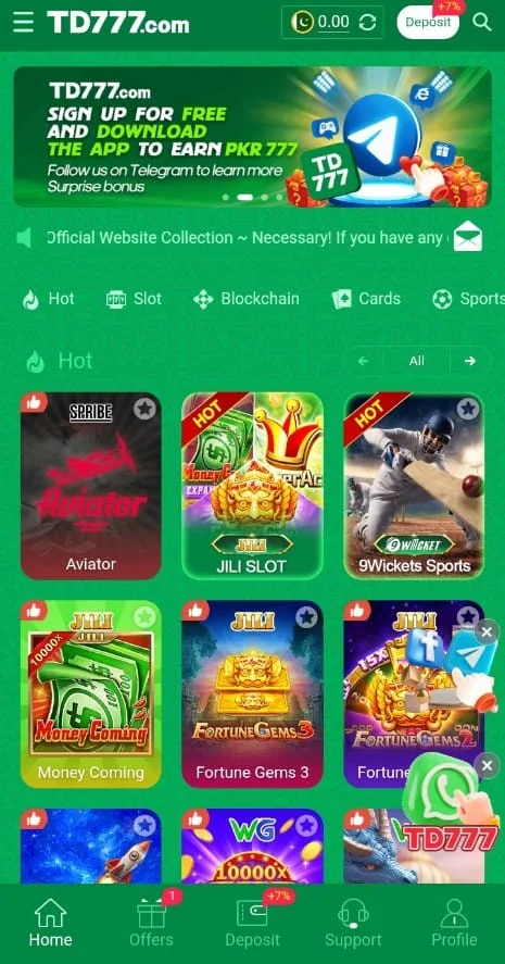 TD777 Game APK 